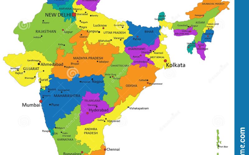 Indian Political Map