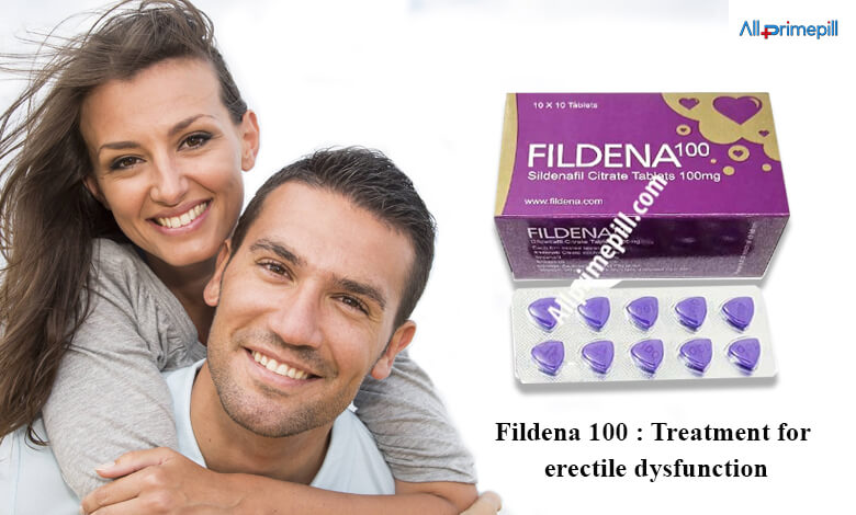 Fildena 100: Treatment for erectile dysfunction